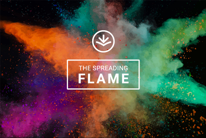 The Spreading Flame